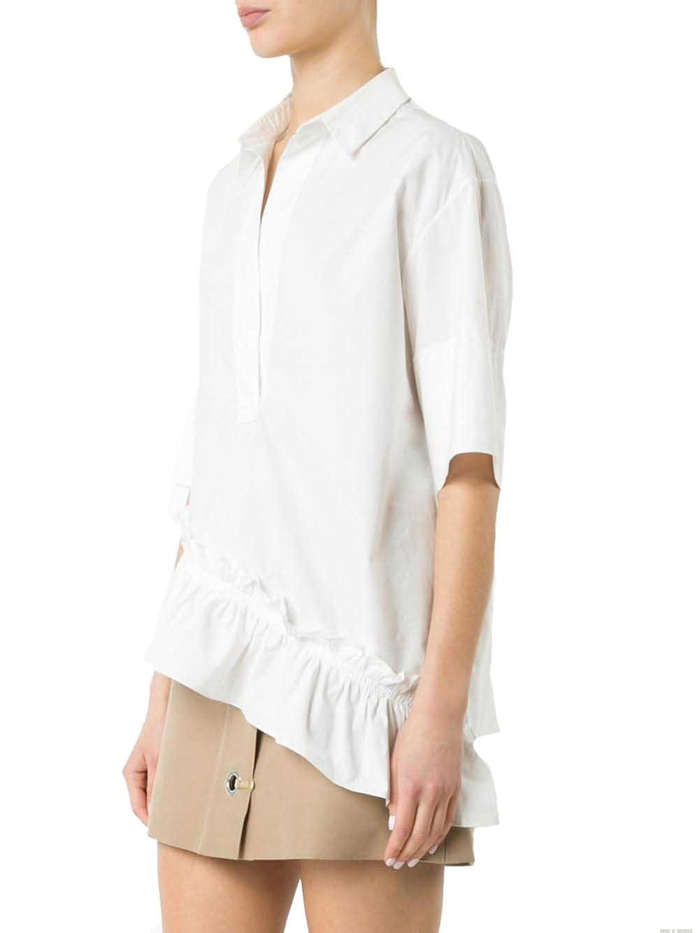 marni 女人 camav04a00tcs3900w01 白色 棉 衬衫/意大利直邮【亚马逊